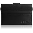 thumbnail image 2 of Fidelo Edge Black Crazy Horse Minimalist Wallet for Men, 2 of 6