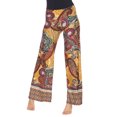 thumbnail image 3 of White Mark Women's Paisley Printed Palazzo Pants, 3 of 3