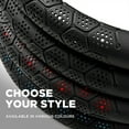 thumbnail image 6 of Road Comforts Two Tone Hex Sports Steering Wheel Cover Black-Universal Fit, 24MP06 - 0.79Lbs, 6 of 9