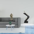 thumbnail image 2 of Dualoai Sculpture Desktop Ornament European Creative Statue Decorative Figurine Thinker Ladder Resin Abstract Figure Handicraft Bookshelf Decorative Objects Table Decorations, 2 of 8