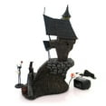 thumbnail image 2 of Department 56 House Jack Skellington's House Nightmare Christmas Burton 4058117, 2 of 5