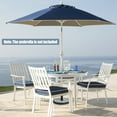 thumbnail image 5 of Costway 19'' Patio 35 LBS Round Umbrella Base Stand Holder 1.4''-1.9'' Market Table Outdoor, 5 of 10