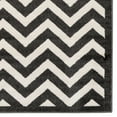 thumbnail image 2 of Elegance Chevron Area Rug Charcoal 8x10 Transitional 100% Polypropylene, 2 of 6