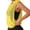 Yellow, variant on Uootdi Active Tops for Women Mesh Hoodie Sleeveless Vests Soft Comfy Relaxed Fit Workout Gym Fashion Blouses Gift