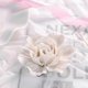 thumbnail image 3 of Ceramic Flower Ceramic red Rose Petals Flower Wall Hanging 3D Rose Ornament Wall Background Mural Hanging Decoration- Size Floral Wall Decor s Silk Ro, 3 of 4