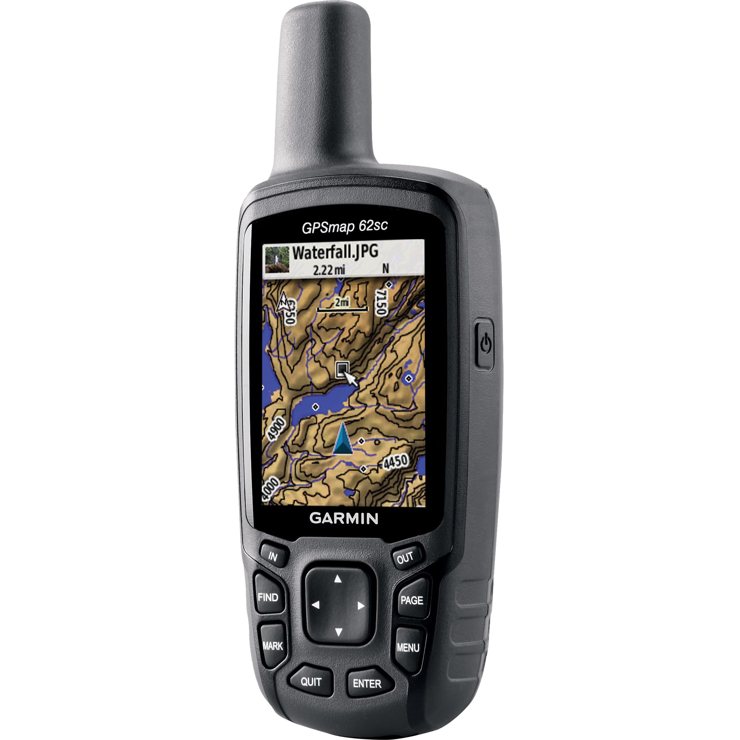 Garmin GPSMAP 62sc Handheld GPS Navigator, Used