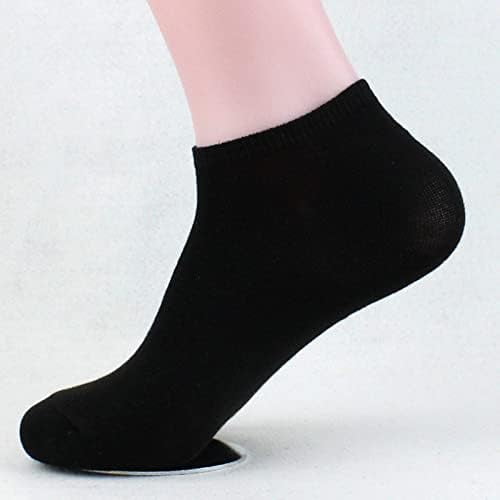 30 Pairs Men’s Thin Ankle Socks, Breathable Low Cut Casual Athletic Socks Bulk Black Size 9-11