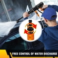 thumbnail image 2 of Cordless Car Pressure Washer Portable, High Power Lithium Ion Electric Power Cleaner for Vehicle Motorcycle Bike, Rechargeable Water Spray Gun for Patio Floor Cleaning, 2 of 8
