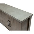 thumbnail image 6 of Beaumont Lane 72" Wood TV Console Entertainment Stand with Brown Concrete Top, 6 of 10
