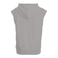 thumbnail image 4 of Kids Sleeveless Hooded Tank Top, Boys Girls Pocket Casual Sleeveless Sweatshirt, 4 of 8