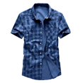thumbnail image 3 of Birdeem Shirts for Men Mens Button Opening and Closingturn-Down Collar Carry Pockets Shirt Jacket, 3 of 9