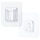 thumbnail image 2 of Soporte para colgar en la pared, colgador adhesivo fuerte, sin perforaciones, para el hogar y el baño, 5 uds., 2 of 7