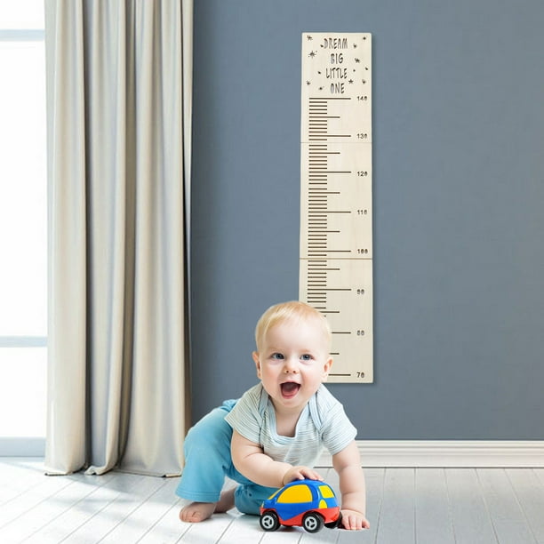 BetterZ Scaled Height Chart Meaningful DIY Baby Kids Growth Measurement