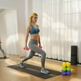 thumbnail image 2 of Soozier 44lbs Hex Dumbbell Set, Hand Weights for Home Gym, Multi-Colour, 2 of 10