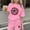 Pink, variant on SGFCWSX Girls 2 Piece Outfits Kids 4th of July Casual Summer Oversized Short Sleeve T Shirt Graphic Print Elastic Waist Shorts Daily Wear White Size 7-8 Years