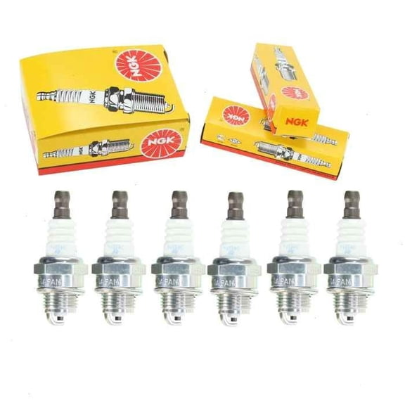 (Set of 6) NGK 6703 BPMR7A SOLID Standard Plug Spark Plugs