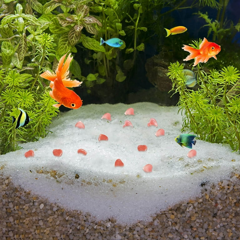  ZHIYUXI 1 lb Rose Quartz Crystal Chips Bulk Fish Tank