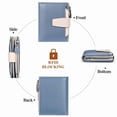 thumbnail image 4 of FALAN MULE Small Wallet for Women Genuine Leather Bifold Purse RFID Blocking Card Holder, 4 of 7