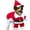 Red, variant on Miaocao Christmas Dog Santa Costume Outfit, Xmas Puppy Santa Claus Clothes Suits Hat for Pet Dogs Cats Party New Year Funny Cosplay (Red, X-Large)