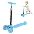 thumbnail image 1 of Trottinette à 3 Roues Roues Lumineuses Guidon Réglable en Hauteur Facile à Plier Inclinaison pour Tourner Direction Trottinette Légère pour Enfants Trottinette pour Enfants de 2 à 5 Ans, 1 of 9