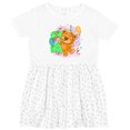 thumbnail image 3 of Inktastic 2nd Birthday Teddy Bear Girls Toddler Dress, 3 of 5