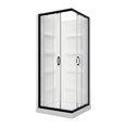 thumbnail image 1 of A&E Bath and Shower DANNY-36-BLK-K Shower Kit, 1 of 2