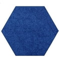 thumbnail image 1 of Furnish My Place DC Custom Rug - 8 ft. Hexagon, Neon Blue, Indoor Rug for Bedrooms, Hallways, Living Rooms, 1 of 5