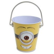 Small Minions Tin Bucket - Yellow 4.5"H
