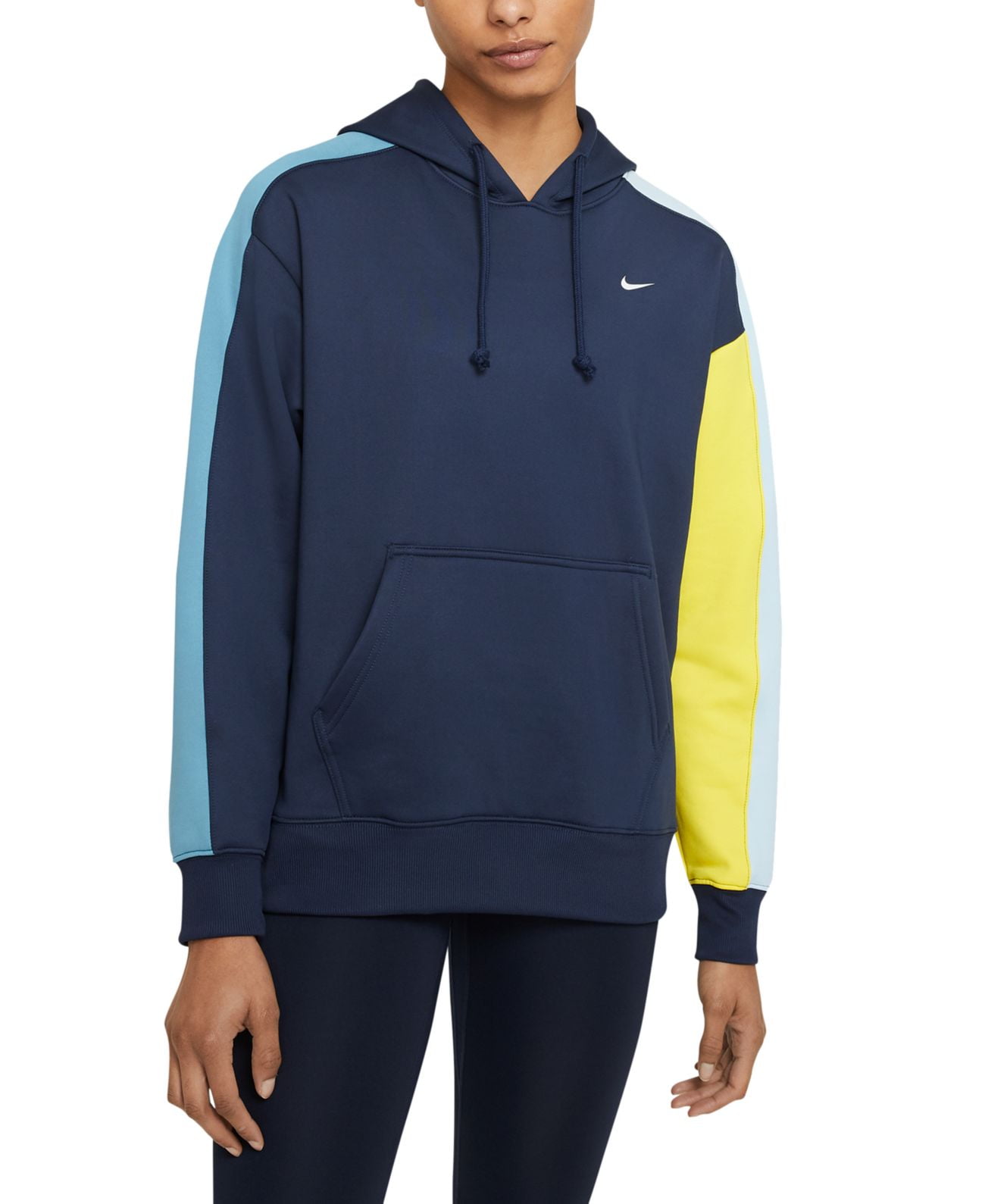 Nike Womens Colorblocked Pullover Hoodie
