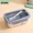 White-850ML, variant on JUSTINLAU 850ml/1100ml Square Compartmentalized Lunch Box Food Storage Containers Lunch Box for Kids Can Microwave Oven Heating