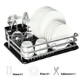 thumbnail image 2 of Dish Drying Rack,Dish Drainer Rack with Tray Utensil Holder for Kitchen Counter, 2 of 2
