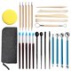 thumbnail image 1 of Ceramic Tools Polymer Modeling Tool Silicone Sculpting Tool Pottery Sculpting Tool, 1 of 3