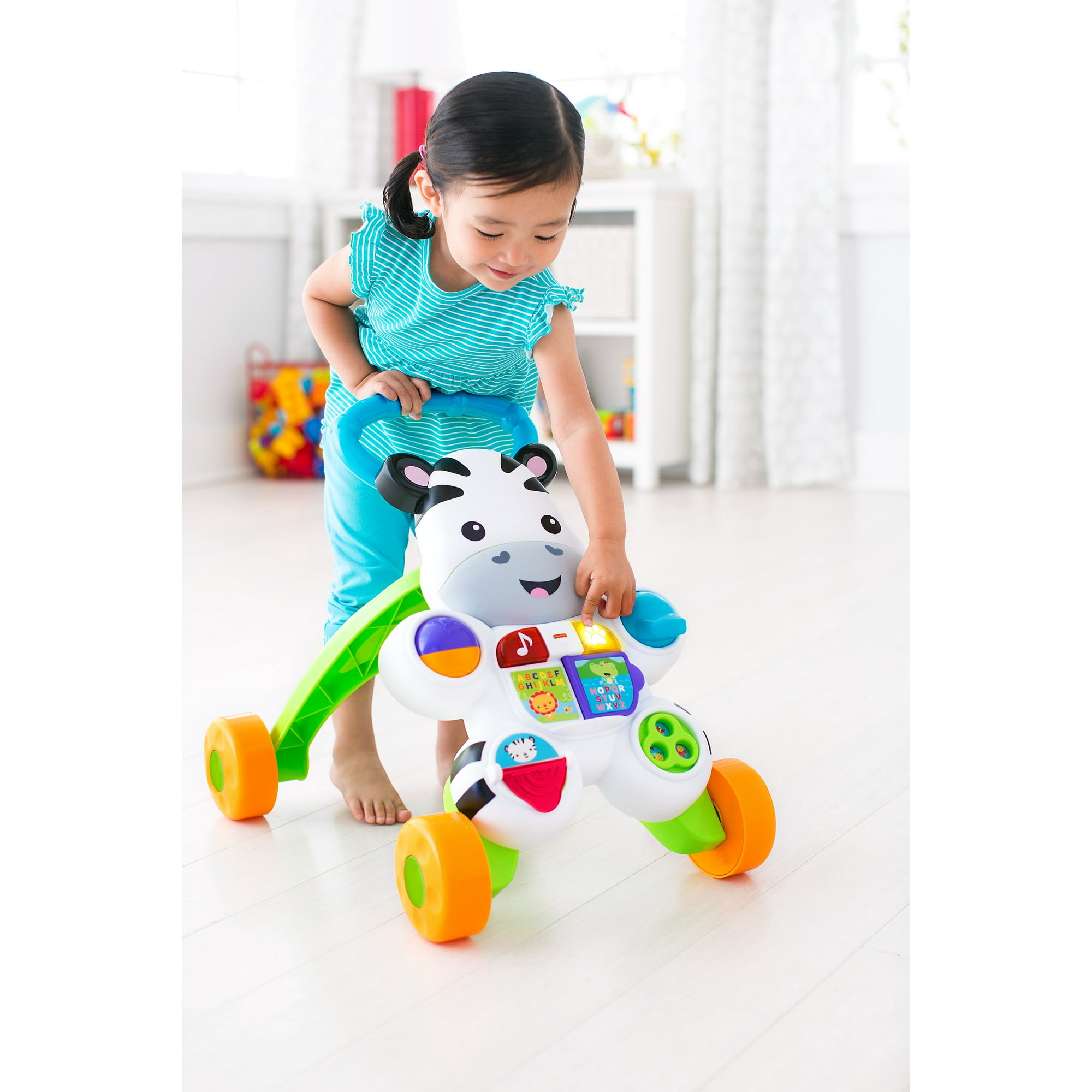 Fisher-Price Learn with Me Zebra Walker Baby Toddler Learning
