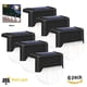 thumbnail image 3 of Las luces solares del jardín al aire libre fácil de instalar luces de seguridad para la puerta de patio garaje cubierta - 6pcs-White Color 6 piezas-Color blanco Sunnimix Lámpara de pared para patio al aire libre, 3 of 8