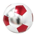 thumbnail image 3 of S SERENABLE Ballon de Soccer Gonflable Ballon de Soccer Résistant à la Pression Brillant Pratique Entraînement pour Compétition Sports Cadeau Ados Garçons Filles Rouge, 3 of 9