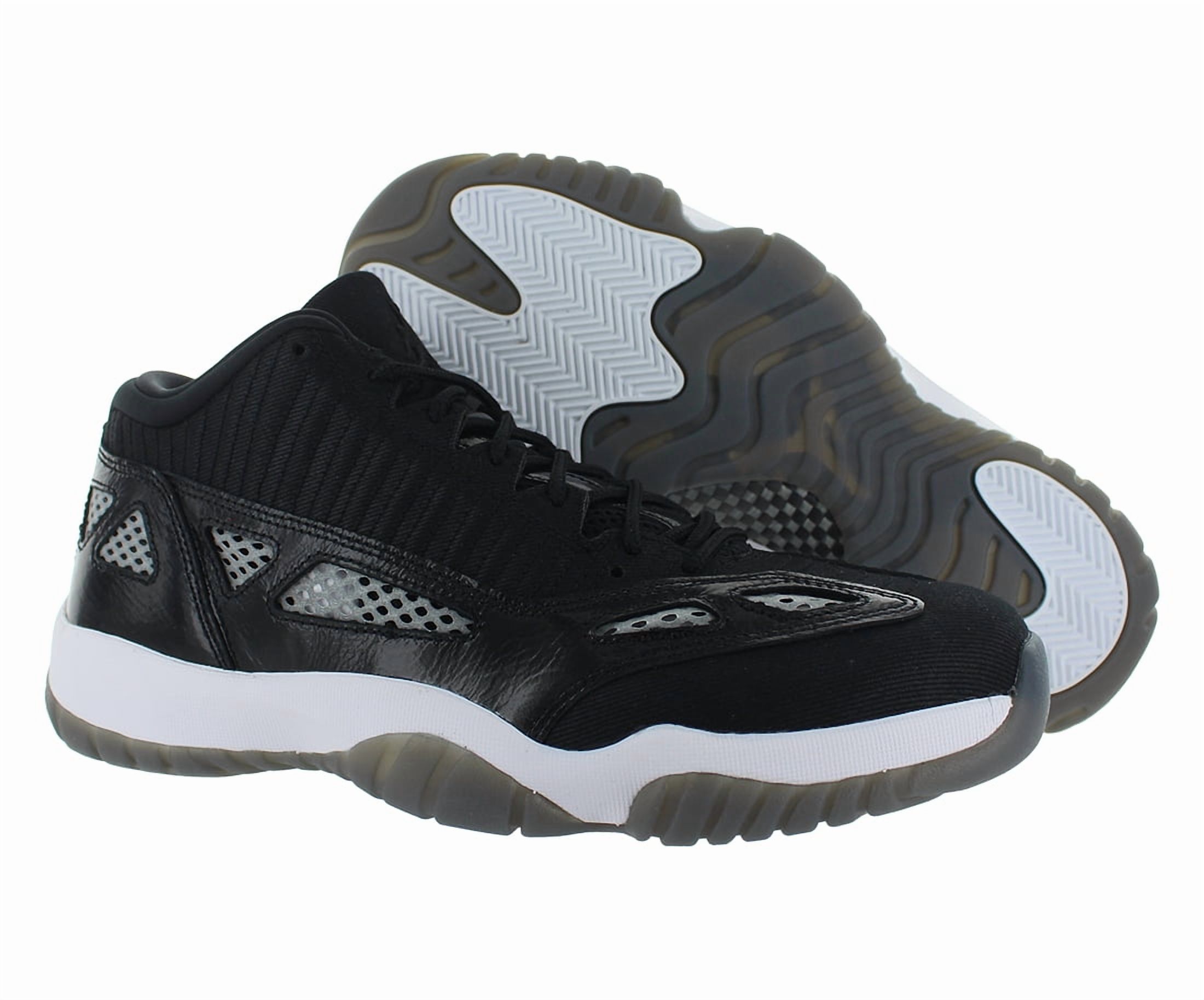Men's Jordan 11 Retro Low IE Black/Black-White, Size 8.5 (919712