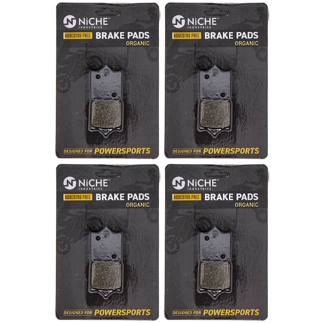 Niche Front Brake Pad Set for KTM 990 Organic Motorcycle 4 Pack 519-KPA2571D