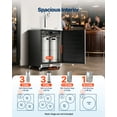thumbnail image 2 of VEVOR Kégarateur de Bière avec Réservoir de CO2 Distributeur de Bière à Triple Pression 160 L Réfrigérateur, 2 of 9