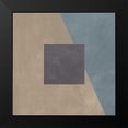 thumbnail image 2 of Tillmon, Avery 15x15 Black Modern Framed Museum Art Print Titled - Blue Silk Abstract II, 2 of 5