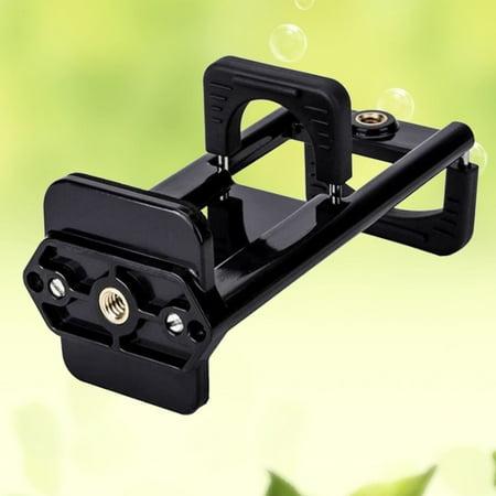 Milisten Black Portable Phone Holder and Mount Combo for Travel Photography and Hands- Device Use