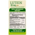 thumbnail image 3 of Nature's Truth Lutein 20 mg Plus Zeaxanthin and Bilberry Capsules SFTGL39, 3 of 9
