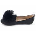 thumbnail image 3 of Victoria K Pom-Pom Ballerina Flats (Women), 3 of 9