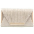 thumbnail image 2 of Bolsos de mano para mujer, bolsos de noche y bolsos de mano para mujer, bolso de noche y bolsos de mano, S5-champán, Talla unica, 2 of 5