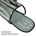 thumbnail image 4 of Small Pet Carrier for Small Dogs and Cats - Waterproof Soft Pet Travel Bag with Meshed Window - TSA Approved Pet Carrier for Cat Travel Bag - 7.9 x 13.8 x 7.9 Inch - Gray, 4 of 8