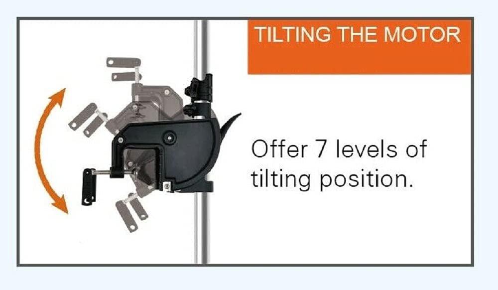 Buy HASWING OUTDOOR Electric Trolling Motor 24V 5 HP Power 39.4 Inch