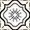 Black/White Design 03, variant on Mi Alma Black White Floral Peel & Stick Vinyl Backsplash Tiles 5x5, 24 pcs