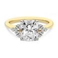thumbnail image 4 of IGI Certified 3 Carat Radiant Shape Lab Grown Diamond Engagement Ring | 14K Yellow Gold | Beatrice Marquise Side Stone Diamond Ring | FG-VS1-VS2 Quality Friendly Diamonds, 4 of 6
