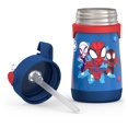 thumbnail image 5 of Botella con pajita de acero inoxidable con aislamiento al vacío de 300 ml THERMOS, 5 of 5