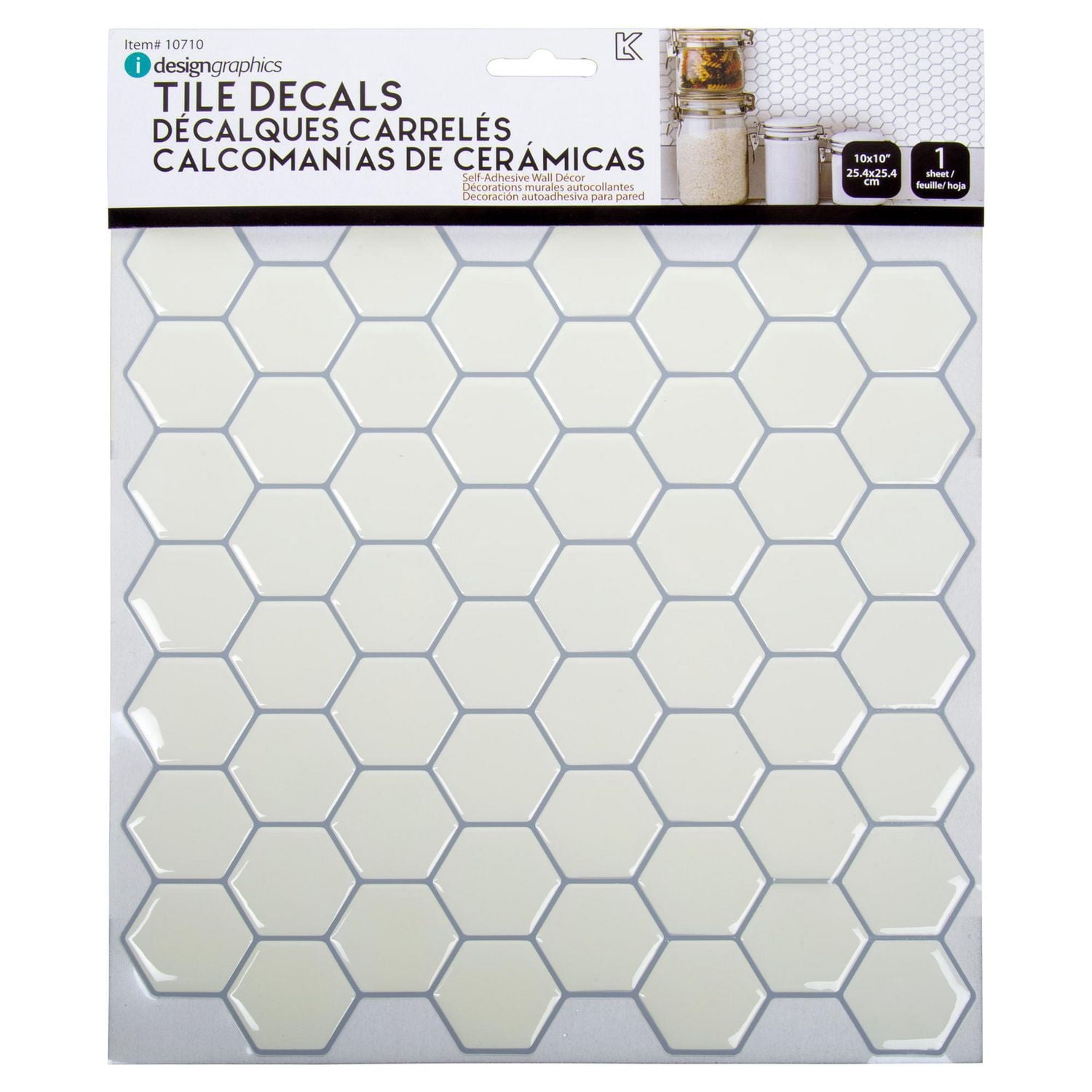 Truu Design Carrelage mural hexagonal