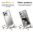 thumbnail image 2 of Bling Mirror Case Compatible with iPhone 15 Pro Max Shockproof,Sparkle Rhinestone Glitter Diamond Phone Case with Camera Lens Protector,Airbag Anti-Fall Drop Protection Cover for Women Girl, 2 of 13